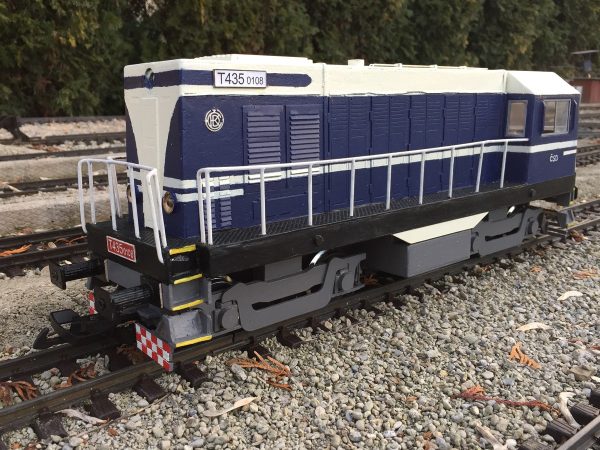 Model lokomotívky T435 Hektor pre záhranú železnicu | stavebnice-vlakov.sk